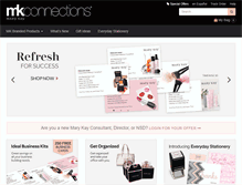 Tablet Screenshot of mkconnections.com
